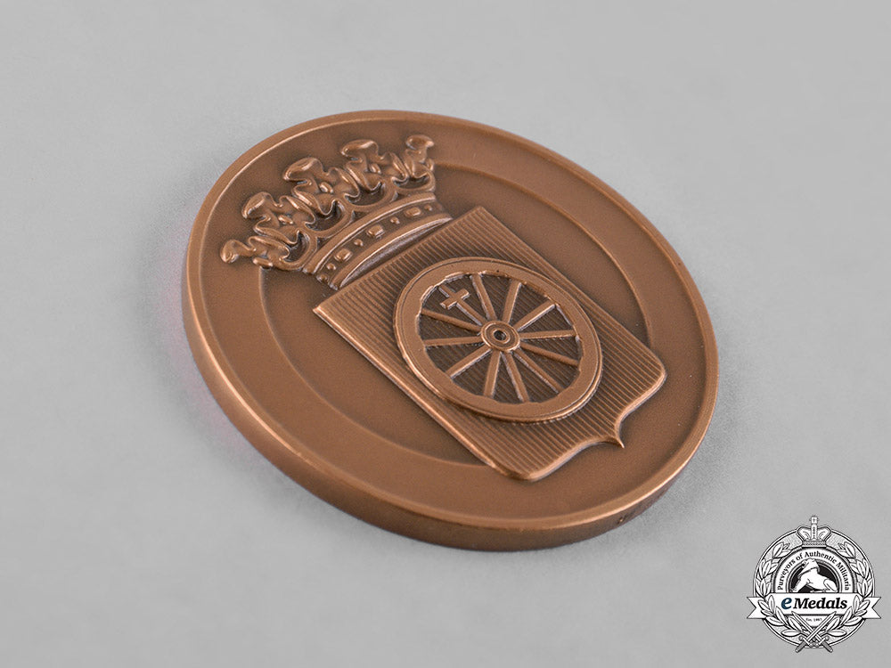 europe._a_lot_of_nine_bronze_commemorative_table_medals,_c.1950_c18-049656
