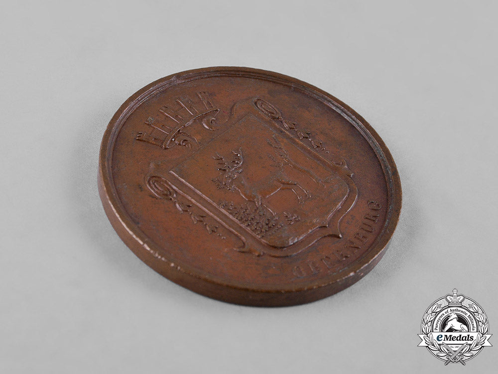 europe._a_lot_of_nine_bronze_commemorative_table_medals,_c.1950_c18-049659