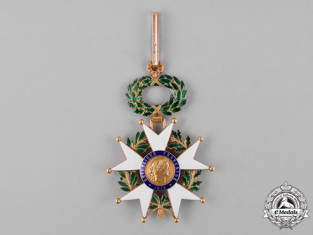 France, Iii Republic. A Legion D'honneur In Gold, Grand