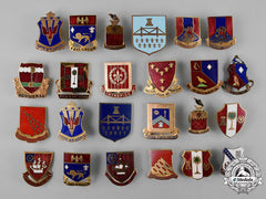 United States. Thirty-Nine Anti-Aircraft And Infantry Regimental Badges