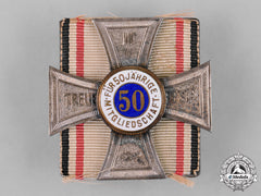 Germany, Imperial. A Regimental 50-Year Membership Badge