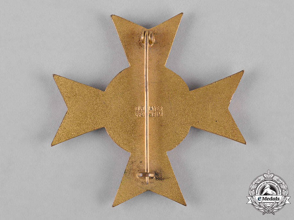 germany,_weimar._a_i_class_cross_of_honour_of_the_baden_warrior’s_league_with50_th_anniversary_badge_c18-049866_1_1