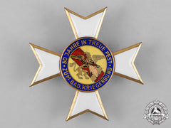 Germany, Weimar. A I Class Cross Of Honour Of The Baden Warrior’s League