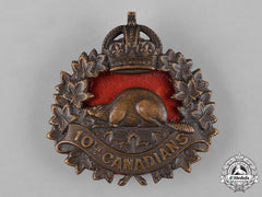 Canada. A 10Th Infantry Battalion Cap Badge