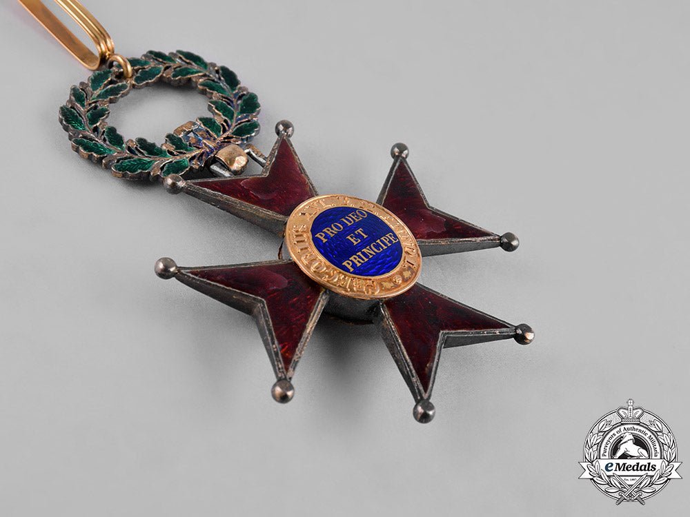 vatican,_papal_states._an_equestrian_order_of_st.gregory_the_great,_grand_cross_badge,_c.1880_c18-050458