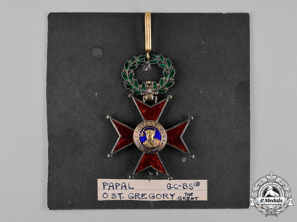 vatican,_papal_states._an_equestrian_order_of_st.gregory_the_great,_grand_cross_badge,_c.1880_c18-050461