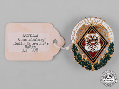 austria,_i_republic._a_gendarmerie_radio_operator’s_badge,_by_l._klein,_c.1923_c18-050467