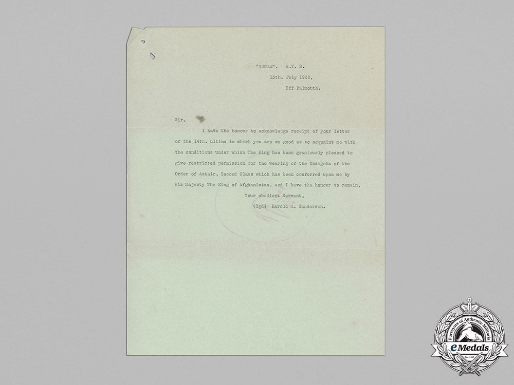 afghanistan,_kingdom._an_order_of_the_star,_ii_class_grand_officer,_with_award_document,_c.1928_c18-050614