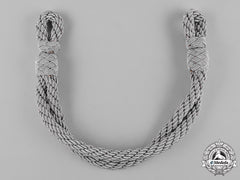 Germany, Wehrmacht. A Wehrmacht Officer’s Visor Cap Chinstrap