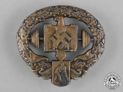 Germany, Third Reich. A Heavy Athletics Badge, I Class, By E. Schmidhäussler