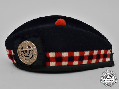 canada._a48_th_highlanders_of_canada_glengarry_cap,_c.1944_c18-051000