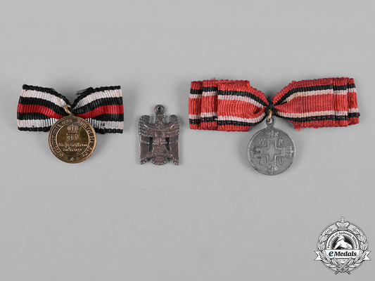 germany,_imperial._a_lot_of_three_miniature_medals,_c.1918_c18-051018_1_1