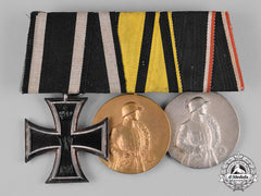 Germany, Imperial. An Ek Ii Class & Shooting Medal Bar