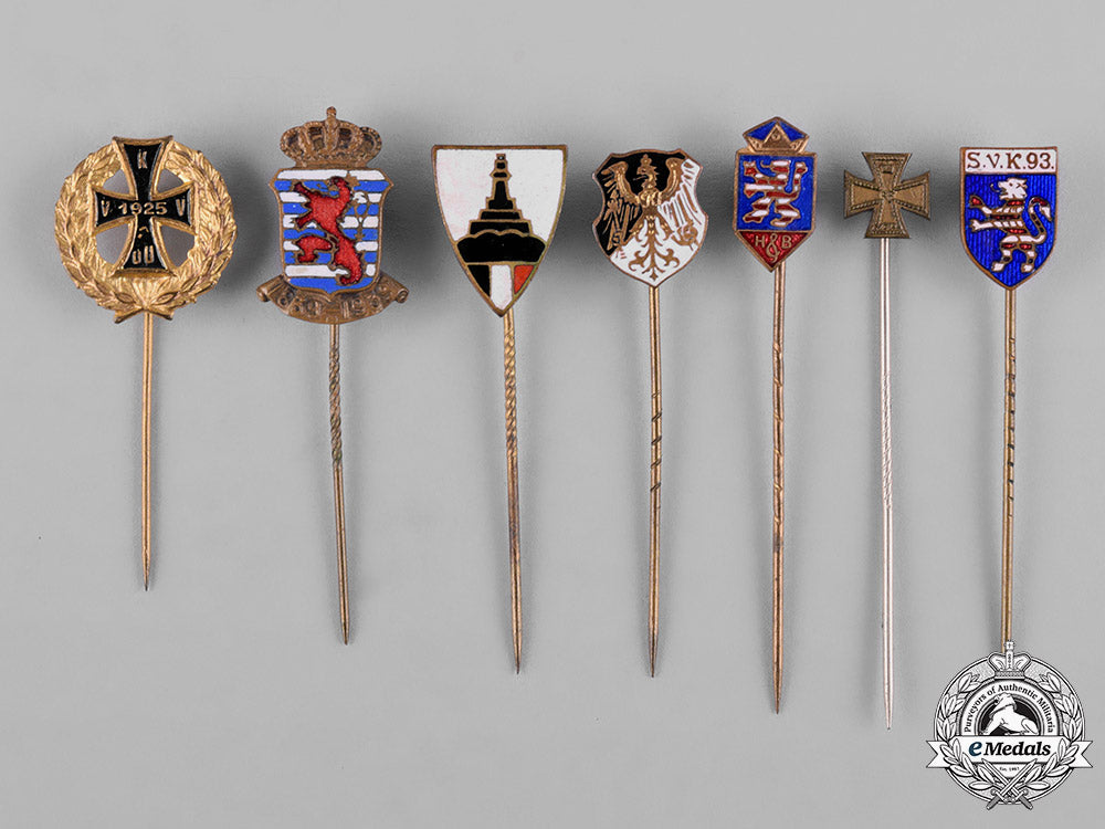 germany,_imperial._a_lot_of_veteran_organization_stickpins_c18-051199