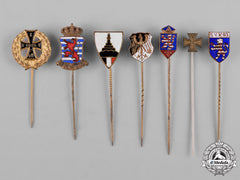 Germany, Imperial. A Lot Of Veteran Organization Stickpins