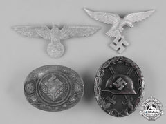 Germany, Third Reich. A Lot Of Four Badges