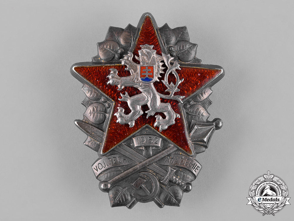 czechoslovakia,_socialist_republic._a_military_technical_academy_graduation_badge,_c.1952_c18-051415