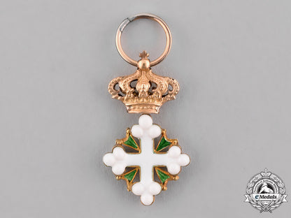 italy,_kingdom._a_miniature_order_of_st._maurice_and_st._lazarus_in_gold,._c.1890_c18-051451