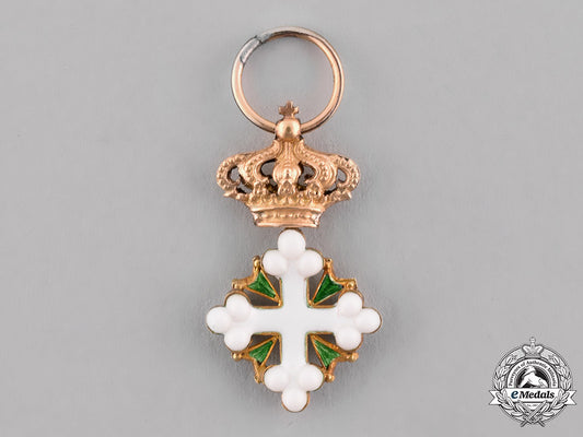 italy,_kingdom._a_miniature_order_of_st._maurice_and_st._lazarus_in_gold,._c.1890_c18-051451