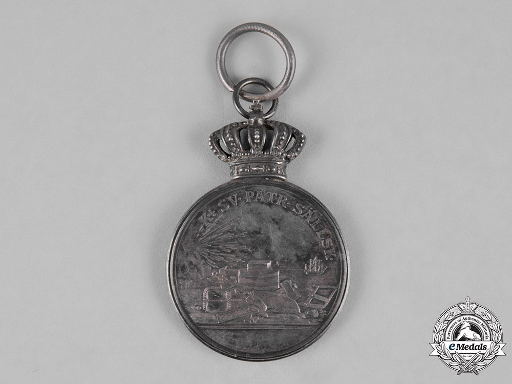 sweden,_kingdom._a_long_and_faithful_service_medal,_ii_class,_c.1920_c18-051496