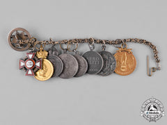 Austria, Imperial. An Extensive Miniature Merit Award Chain