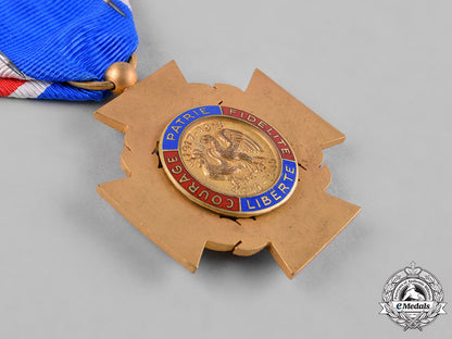 united_states._an_order_of_lafayette_with_miniature,_c.1965_c18-052266