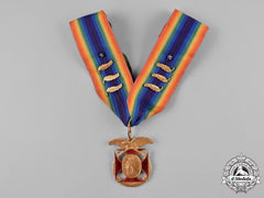 United States. A Military Order Of The World Wars Past Commander's Membership Badge, C.1945