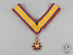 United States. A Military Order Of Foreign Wars Of The United States Membership Badge In Gold, C.1910