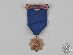 United States. An American Veterans United Past Commander's Membership Badge, C.1920