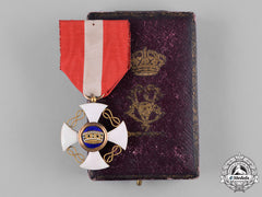Italy, Kingdom. Order Of The Crown In Gold, V Class Knight, C.1900