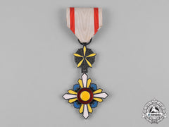 China, Manchukuo, Japanese Occupation. An Order Of The Auspicious Clouds, Vi Class, C.1935
