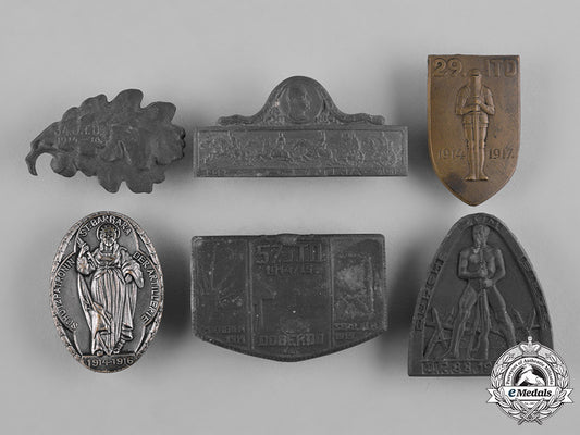 austria,_imperial._a_lot_of_six_austro-_hungarian_badges,_c.1917_c18-052582