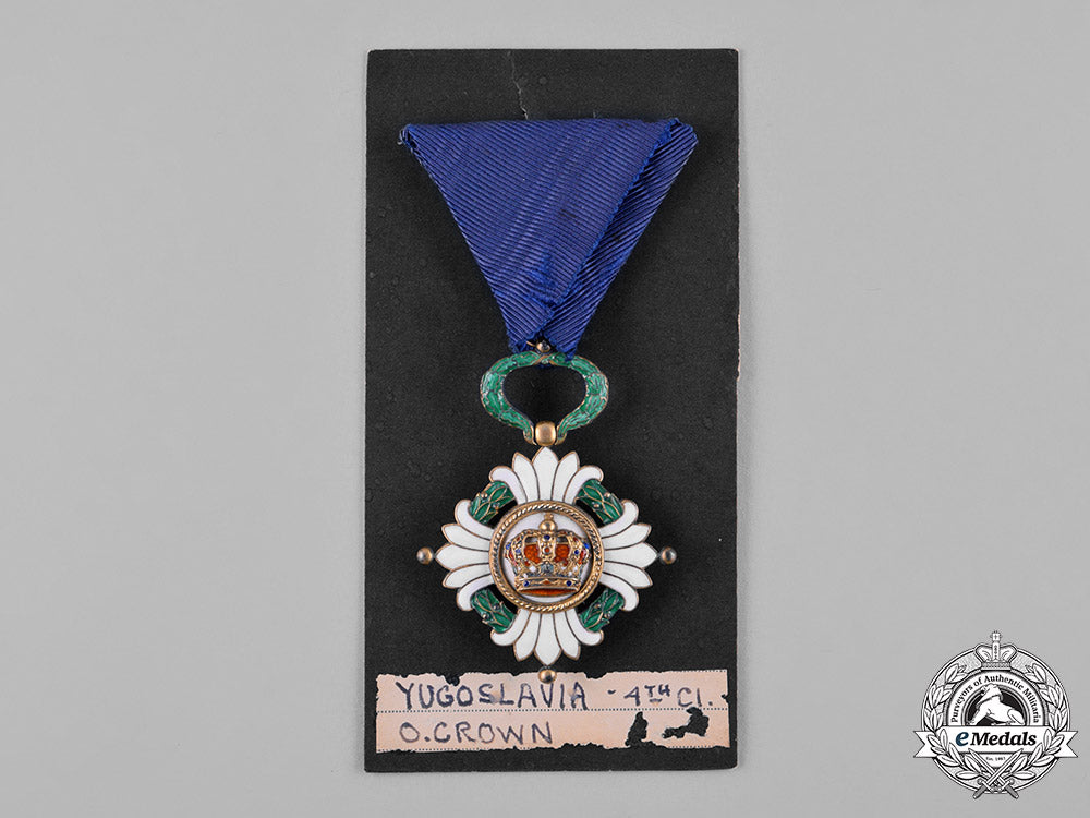 yugoslavia,_kingdom._an_order_of_the_crown,_v_class_knight,_c.1940_c18-052640