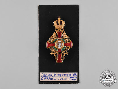 austria,_imperial._an_order_of_franz_joseph,_officer’s_cross_with_war_decoration,_by_vincenz_mayer’s_söhne,_c.1910_c18-052669