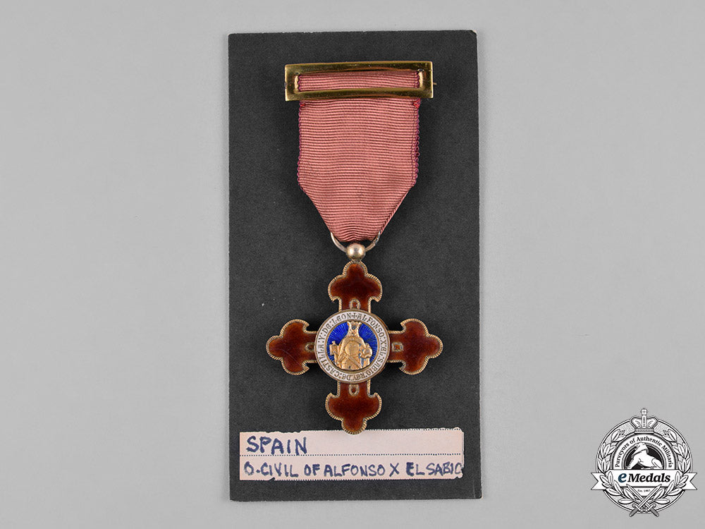 spain,_franco_period._an_order_of_alfonso_x_the_wise,_knight,_c.1950_c18-052709