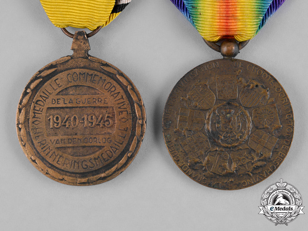 belgium,_kingdom._a_lot_of_four_awards&_decorations_c18-052776