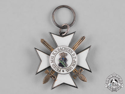 saxony,_kingdom._a_civil_merit_order,_ii_class_cross_with_swords,_by_scharffenberg,_c.1915_c18-052886