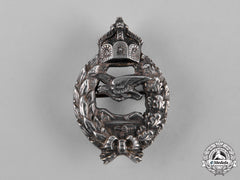 Germany, Imperial. A Miniature Prussian Pilot’s Commemorative Badge In Silver