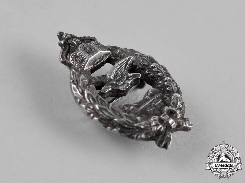 germany,_imperial._a_miniature_prussian_pilot’s_commemorative_badge_in_silver_c18-053854