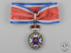 Serbia, Kingdom. An Order Of The Cross Of Takovo, Iii Class Commander, By Karl Flaischacker, C.1900