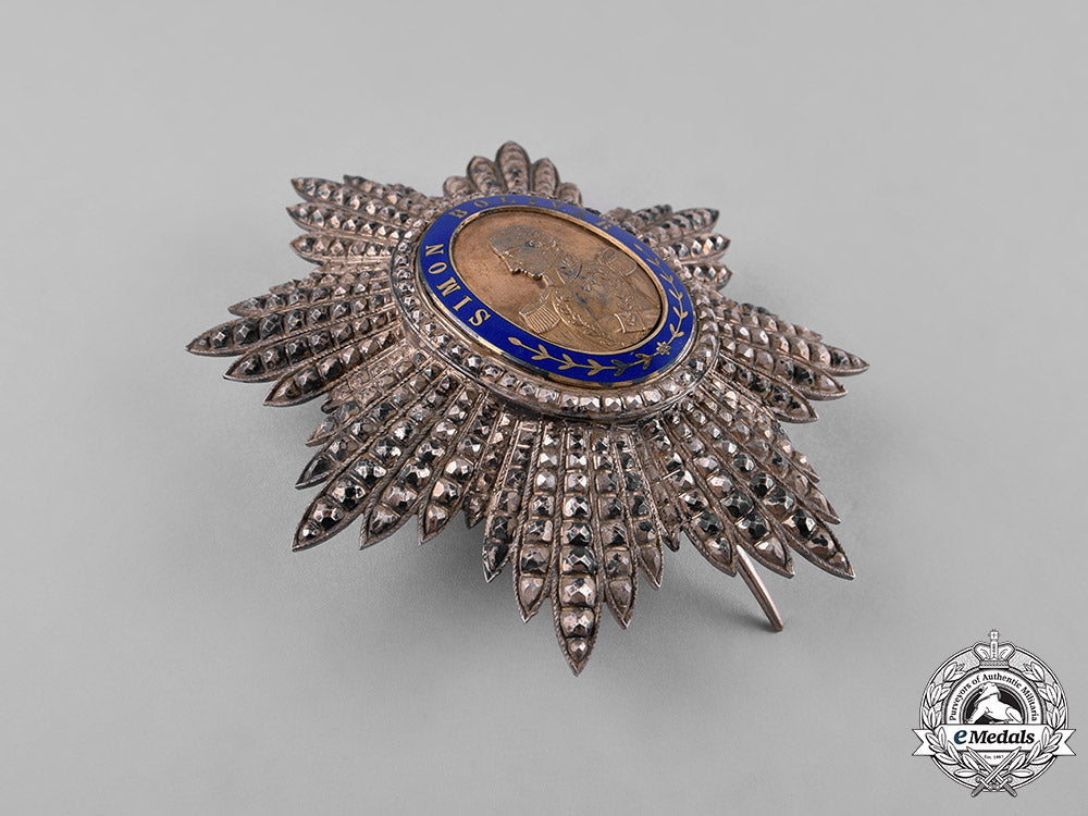 venezuela,_republic._an_order_of_the_liberator,_grand_officer's_star,_by_a._chobillon,_c.1900_c18-053975