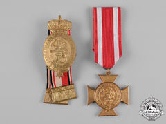 Germany, Imperial. A Pair Of Hesse Veteran’s Association Badges