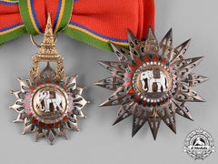 Thailand, Kingdom. A Most Exalted Order Of The White Elephant, Iii Class Commander, C.1935