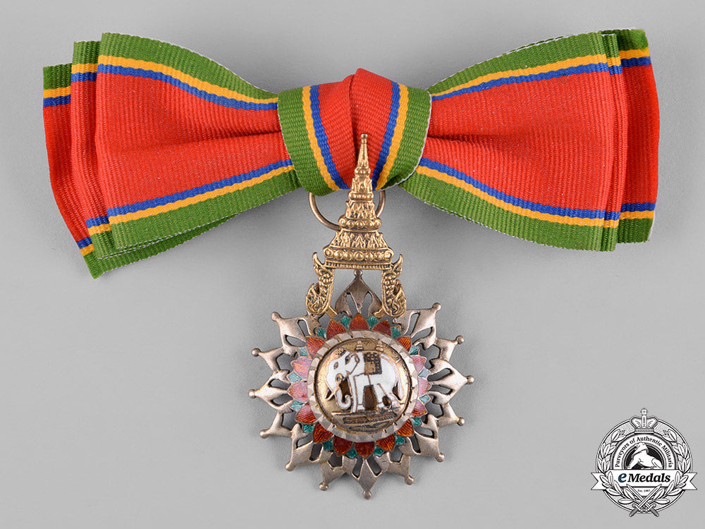 thailand,_kingdom._a_most_exalted_order_of_the_white_elephant,_iii_class_commander,_c.1935_c18-054268