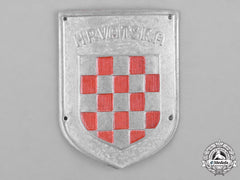 Croatia, Independent State. An Italian-Croatian Legion Badge