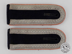 Germany. A Pair Of Waffen-Ss Panzer Unterscharführer Shoulder Straps