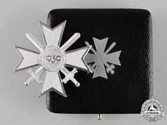 Germany, Wehrmacht. A Cased War Merit Cross, I Class With Swords, 1957 Issue