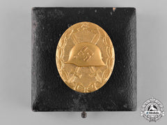 Germany, Wehrmacht. A Wound Badge, Gold Grade, By The Vienna Mint
