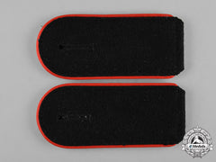 Germany, Waffen-Ss. A Pair Of  Mann Artillery Shoulder Straps