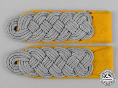 Germany, Heer. A Pair Of Heer (Army) Cavalry Major Shoulder Boards